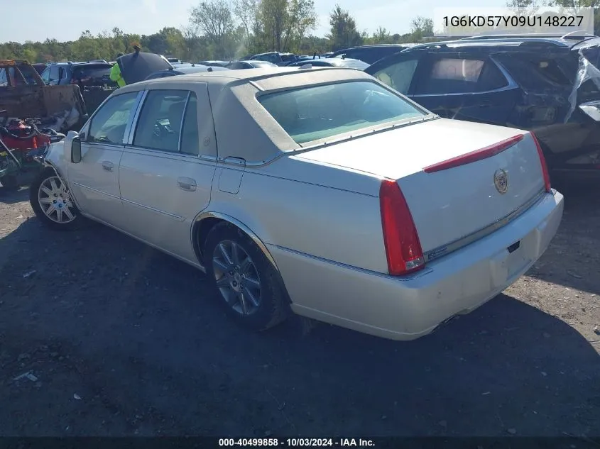 1G6KD57Y09U148227 2009 Cadillac Dts 1Sd