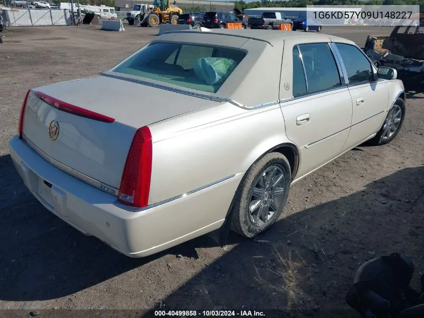 1G6KD57Y09U148227 2009 Cadillac Dts 1Sd