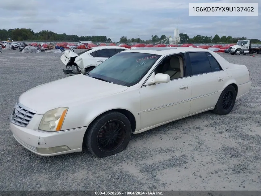 2009 Cadillac Dts 1Sd VIN: 1G6KD57YX9U137462 Lot: 40528285