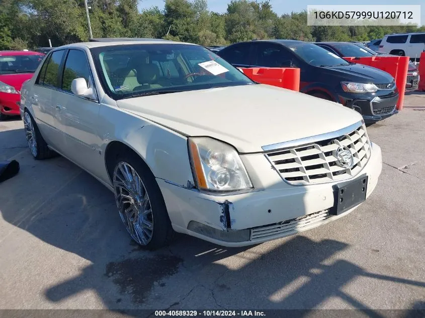 2009 Cadillac Dts 1Se VIN: 1G6KD57999U120712 Lot: 40589329