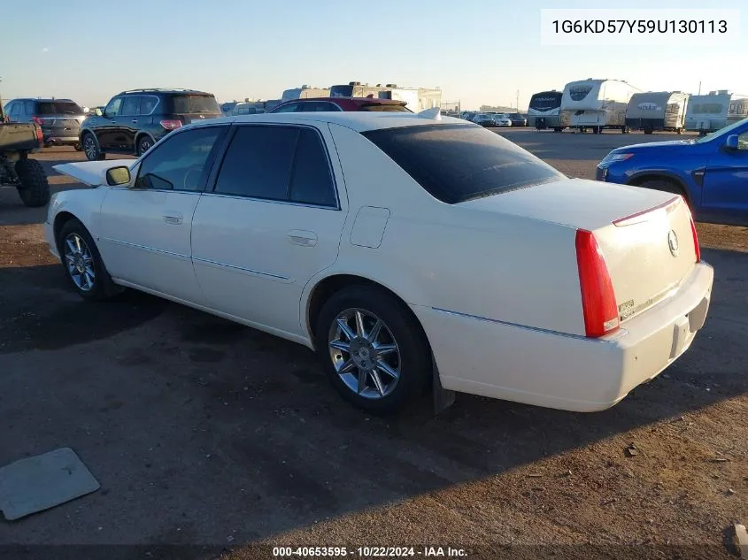 2009 Cadillac Dts 1Sb VIN: 1G6KD57Y59U130113 Lot: 40653595