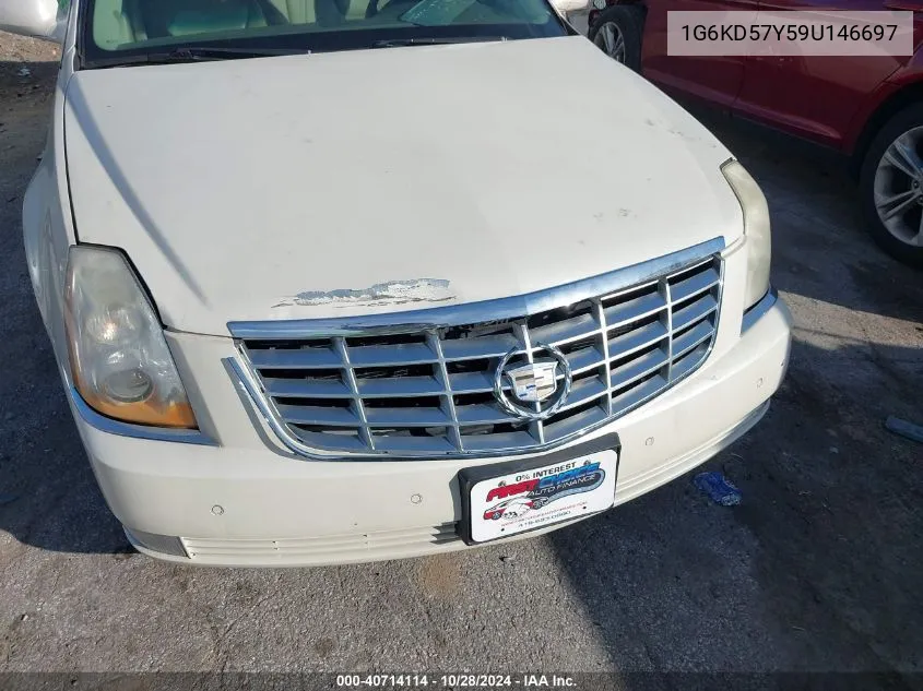 2009 Cadillac Dts 1Sc VIN: 1G6KD57Y59U146697 Lot: 40714114