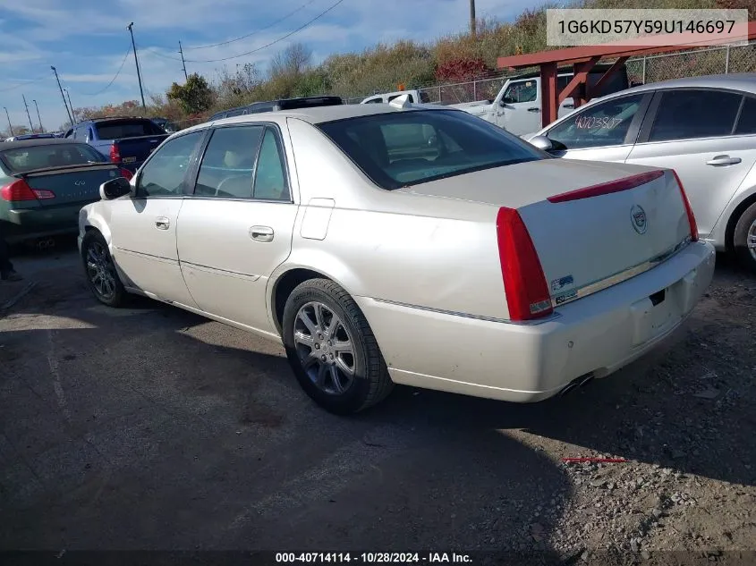 2009 Cadillac Dts 1Sc VIN: 1G6KD57Y59U146697 Lot: 40714114