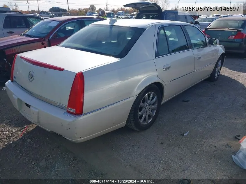 2009 Cadillac Dts 1Sc VIN: 1G6KD57Y59U146697 Lot: 40714114