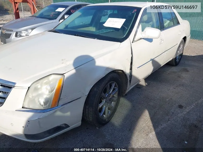 2009 Cadillac Dts 1Sc VIN: 1G6KD57Y59U146697 Lot: 40714114