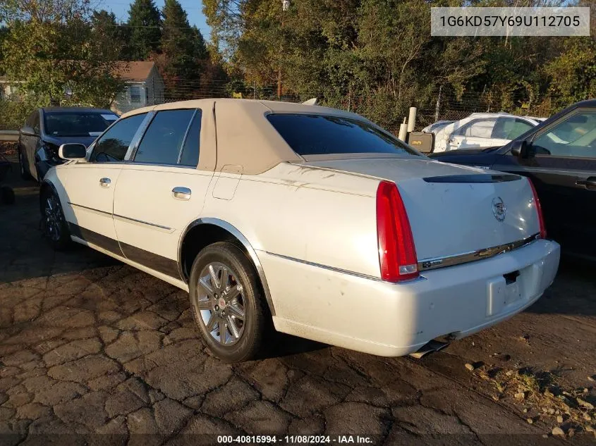 2009 Cadillac Dts 1Sd VIN: 1G6KD57Y69U112705 Lot: 40815994