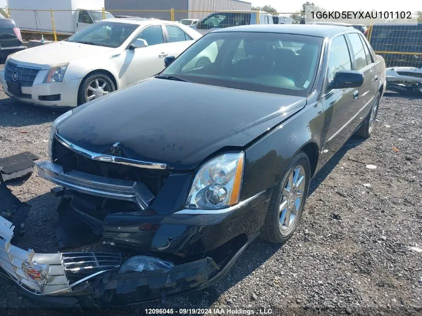 2010 Cadillac Dts VIN: 1G6KD5EYXAU101102 Lot: 12096045