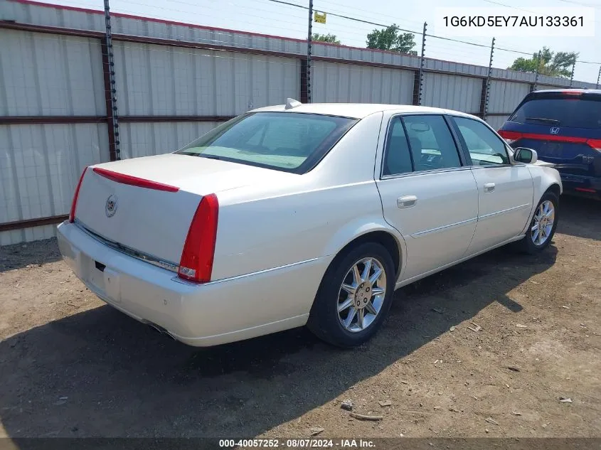 2010 Cadillac Dts Luxury Collection VIN: 1G6KD5EY7AU133361 Lot: 40057252