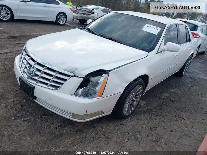 2010 Cadillac Dts Standard VIN: 1G6KA5EY0AU108830 Lot: 40766949