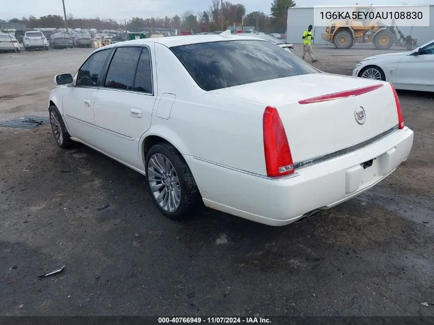 2010 Cadillac Dts Standard VIN: 1G6KA5EY0AU108830 Lot: 40766949