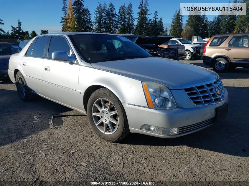 2010 Cadillac Dts Luxury Collection VIN: 1G6KD5EY8AU115404 Lot: 40791933