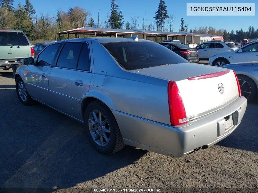 2010 Cadillac Dts Luxury Collection VIN: 1G6KD5EY8AU115404 Lot: 40791933