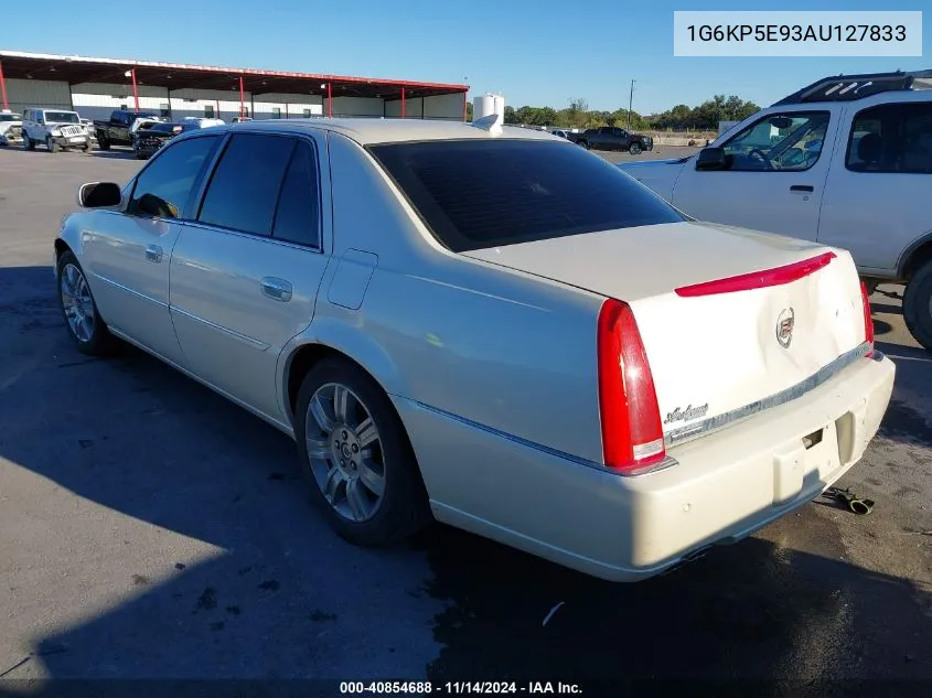 2010 Cadillac Dts Platinum Collection VIN: 1G6KP5E93AU127833 Lot: 40854688