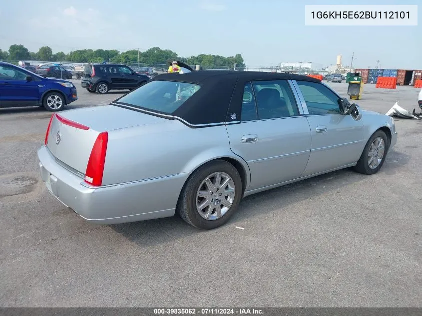 2011 Cadillac Dts Premium Collection VIN: 1G6KH5E62BU112101 Lot: 39835062