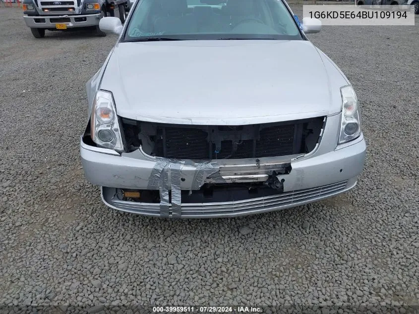 1G6KD5E64BU109194 2011 Cadillac Dts Luxury Collection