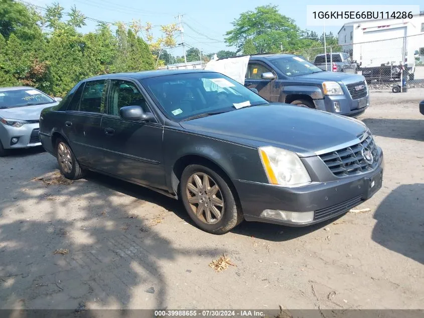 2011 Cadillac Dts Premium Collection VIN: 1G6KH5E66BU114286 Lot: 39988655