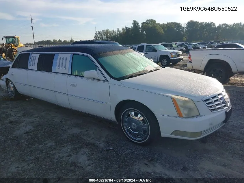 1GE9K9C64BU550522 2011 Cadillac Dts