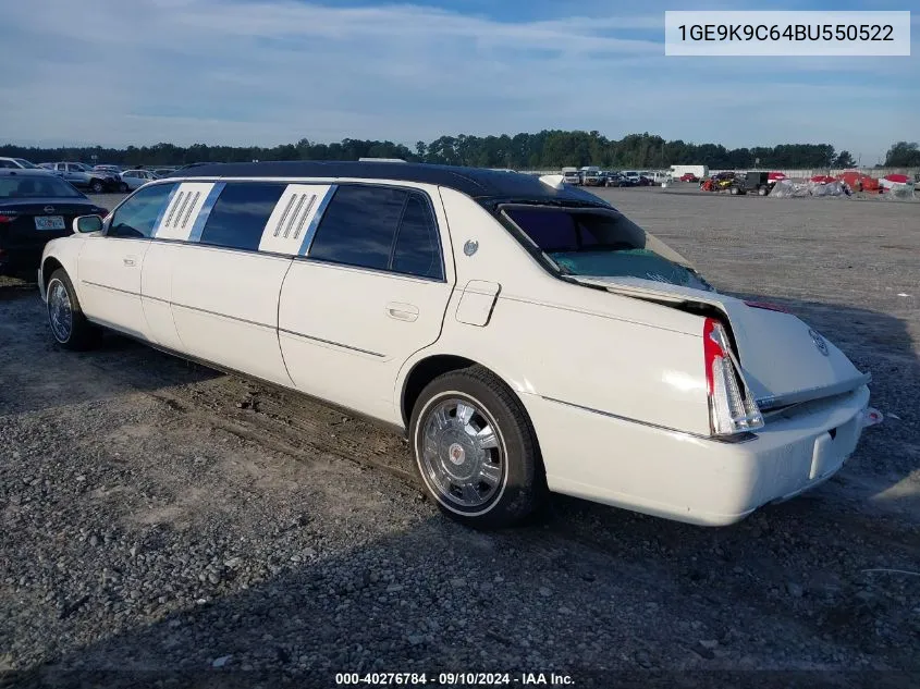 1GE9K9C64BU550522 2011 Cadillac Dts