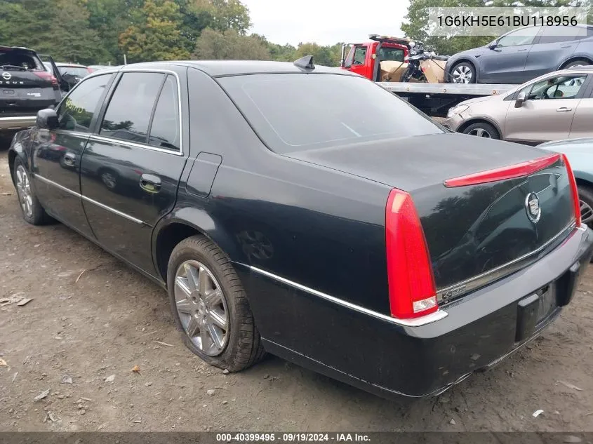 2011 Cadillac Dts Premium Collection VIN: 1G6KH5E61BU118956 Lot: 40399495