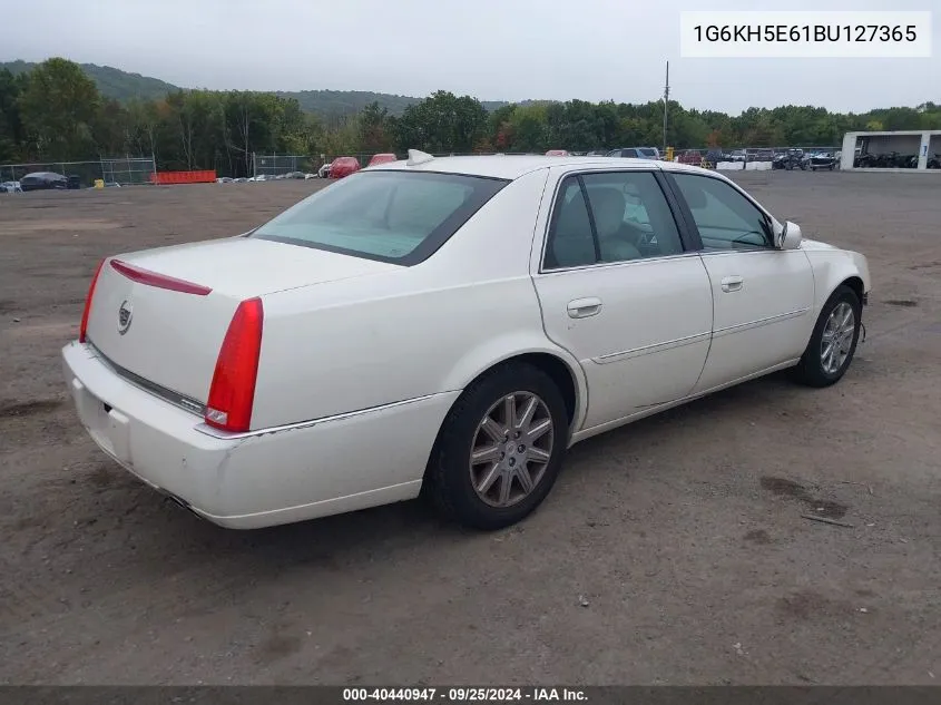 2011 Cadillac Dts Premium Collection VIN: 1G6KH5E61BU127365 Lot: 40440947