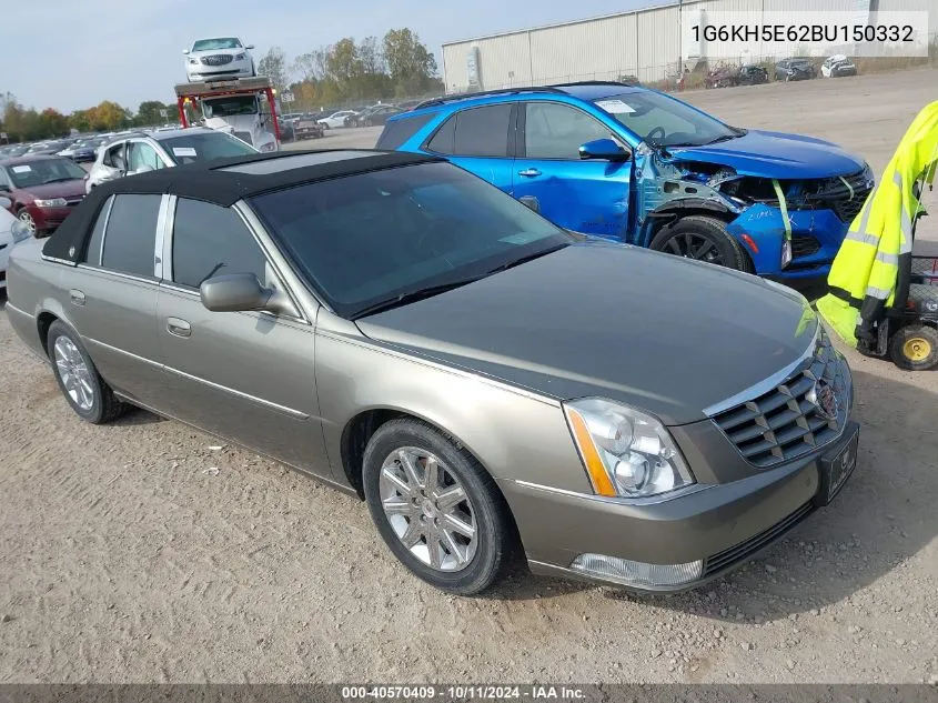 2011 Cadillac Dts Premium Collection VIN: 1G6KH5E62BU150332 Lot: 40570409