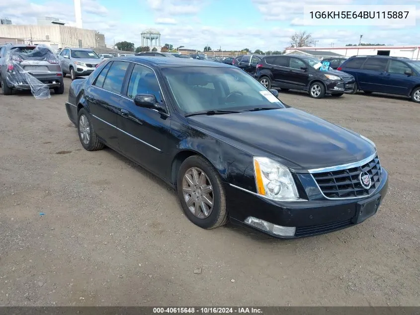 2011 Cadillac Dts Premium Collection VIN: 1G6KH5E64BU115887 Lot: 40615648