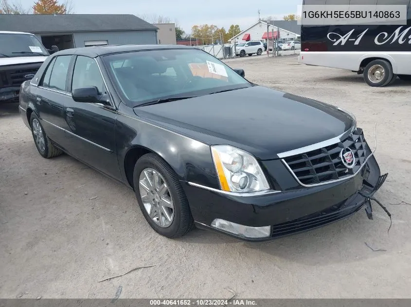 2011 Cadillac Dts Premium Collection VIN: 1G6KH5E65BU140863 Lot: 40641652