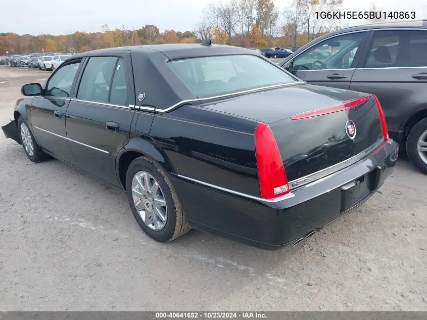 2011 Cadillac Dts Premium Collection VIN: 1G6KH5E65BU140863 Lot: 40641652