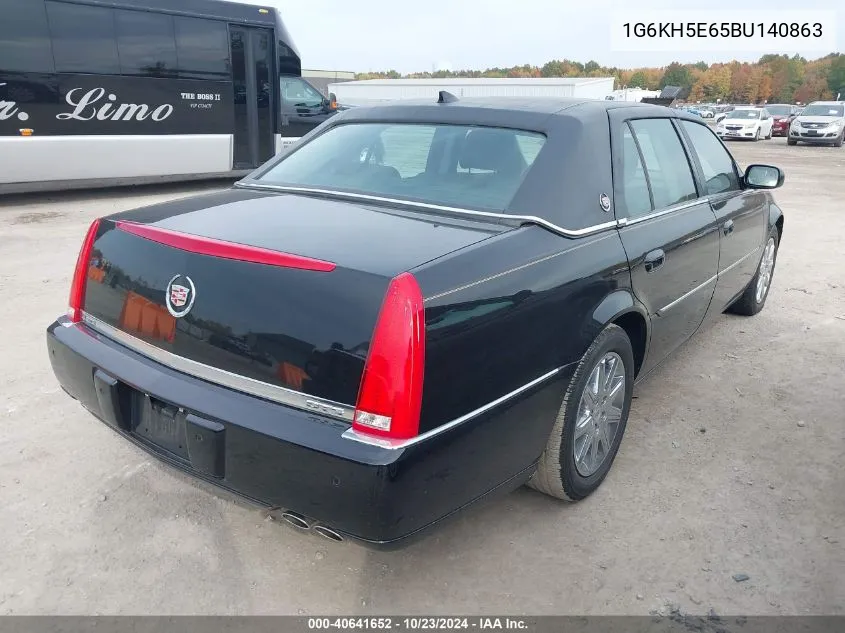 2011 Cadillac Dts Premium Collection VIN: 1G6KH5E65BU140863 Lot: 40641652