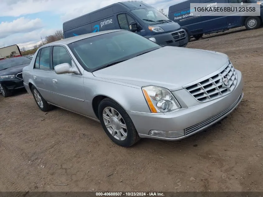 2011 Cadillac Dts Standard VIN: 1G6KA5E68BU123558 Lot: 40688507