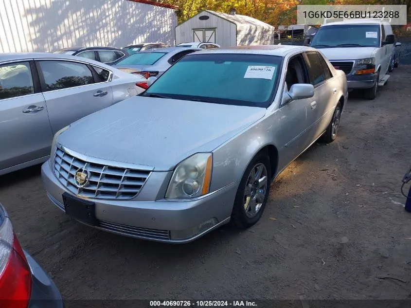 2011 Cadillac Dts Luxury Collection VIN: 1G6KD5E66BU123288 Lot: 40690726