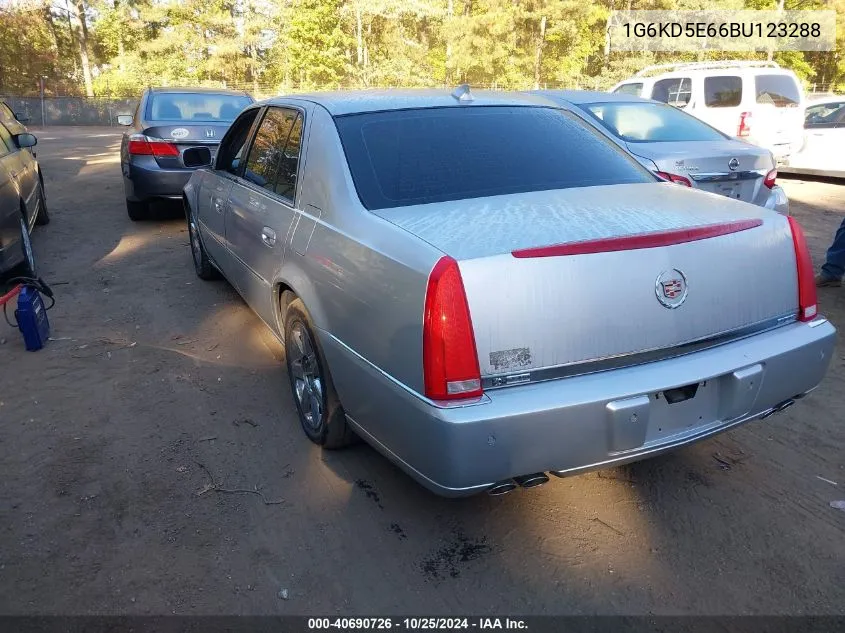 2011 Cadillac Dts Luxury Collection VIN: 1G6KD5E66BU123288 Lot: 40690726