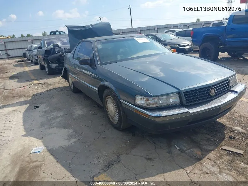 1992 Cadillac Eldorado VIN: 1G6EL13B0NU612976 Lot: 40066848