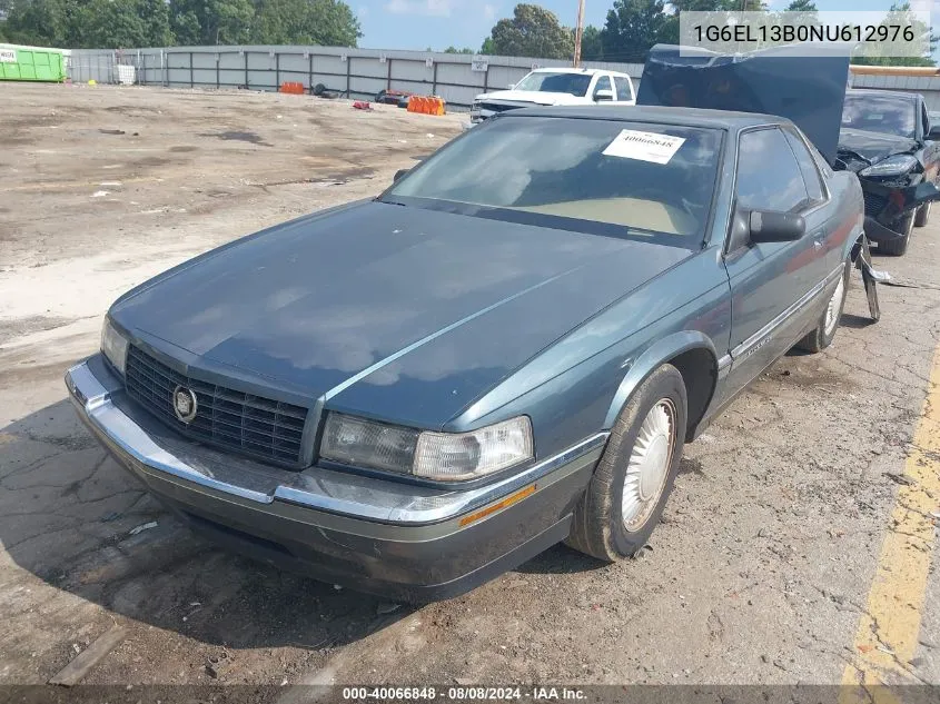 1992 Cadillac Eldorado VIN: 1G6EL13B0NU612976 Lot: 40066848