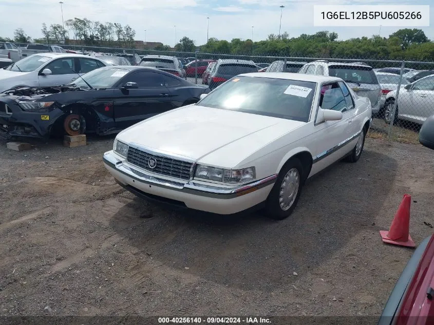 1G6EL12B5PU605266 1993 Cadillac Eldorado