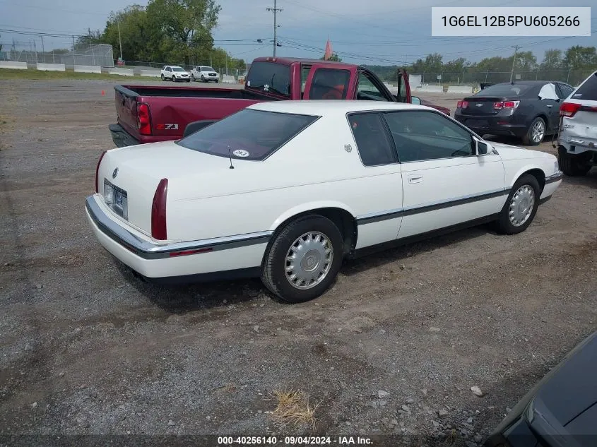 1993 Cadillac Eldorado VIN: 1G6EL12B5PU605266 Lot: 40256140