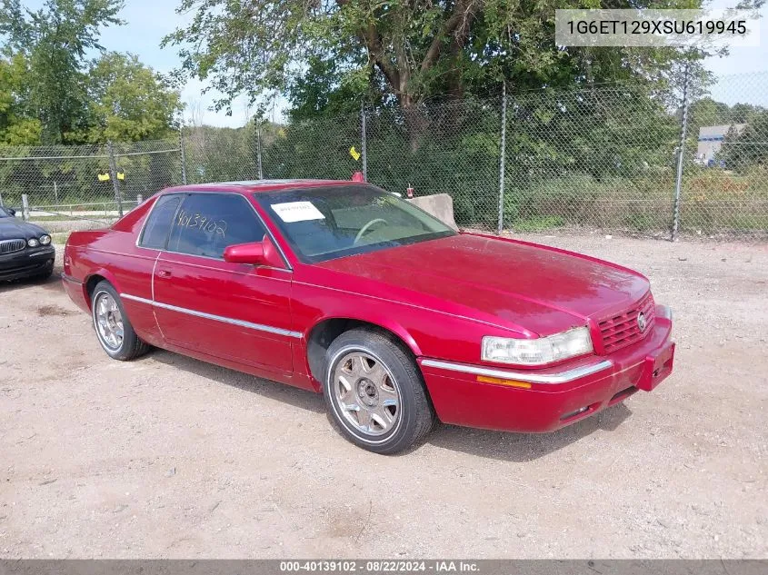 1995 Cadillac Eldorado Touring VIN: 1G6ET129XSU619945 Lot: 40139102