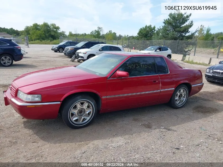 1995 Cadillac Eldorado Touring VIN: 1G6ET129XSU619945 Lot: 40139102