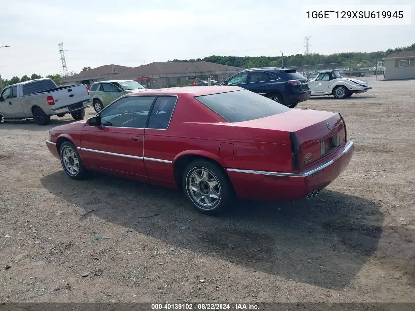 1995 Cadillac Eldorado Touring VIN: 1G6ET129XSU619945 Lot: 40139102