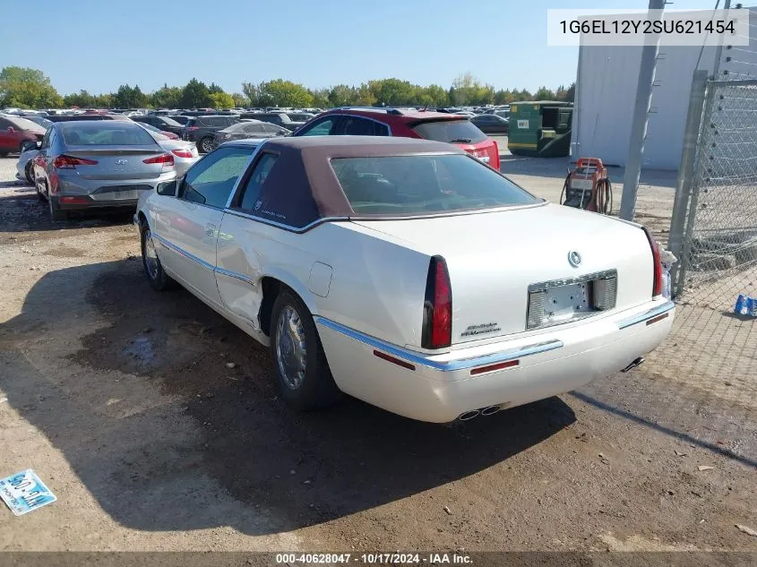 1995 Cadillac Eldorado VIN: 1G6EL12Y2SU621454 Lot: 40628047