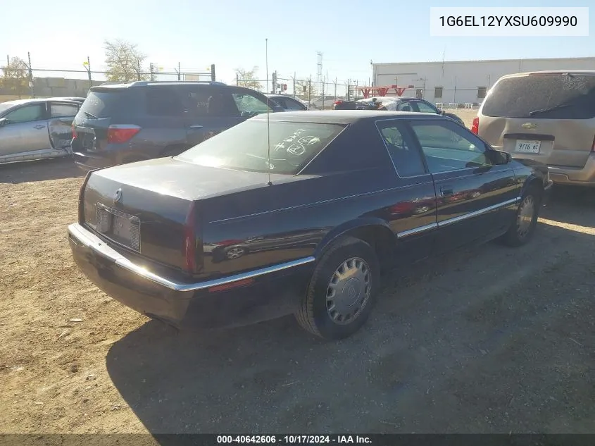 1995 Cadillac Eldorado VIN: 1G6EL12YXSU609990 Lot: 40642606