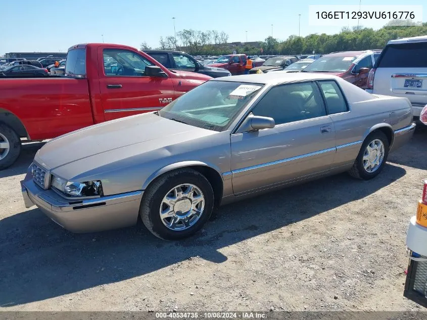 1997 Cadillac Eldorado Touring VIN: 1G6ET1293VU616776 Lot: 40534735