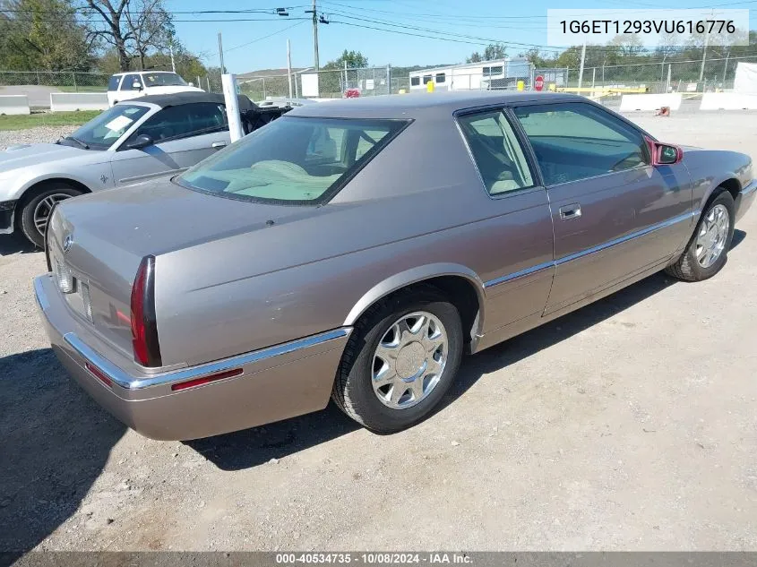 1997 Cadillac Eldorado Touring VIN: 1G6ET1293VU616776 Lot: 40534735