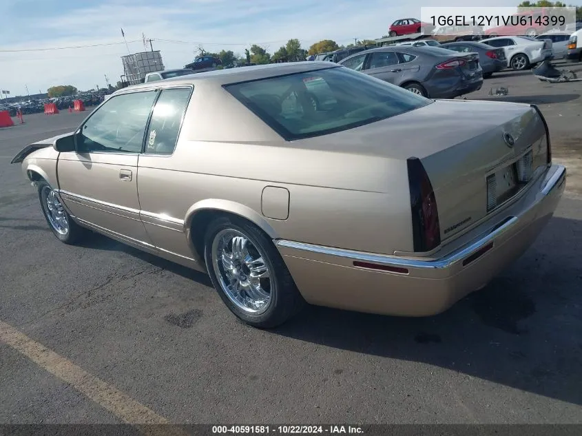 1997 Cadillac Eldorado Standard VIN: 1G6EL12Y1VU614399 Lot: 40591581