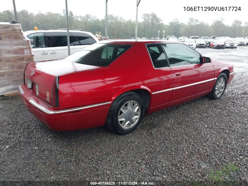 1G6ET1290VU617724 1997 Cadillac Eldorado Touring