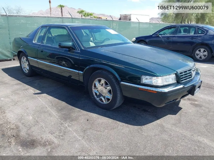 1998 Cadillac Eldorado Touring VIN: 1G6ET1299WU600079 Lot: 40250376