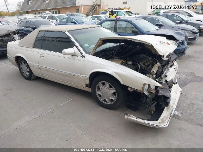 1999 Cadillac Eldorado Standard VIN: 1G6EL12Y5XU614392 Lot: 40672353