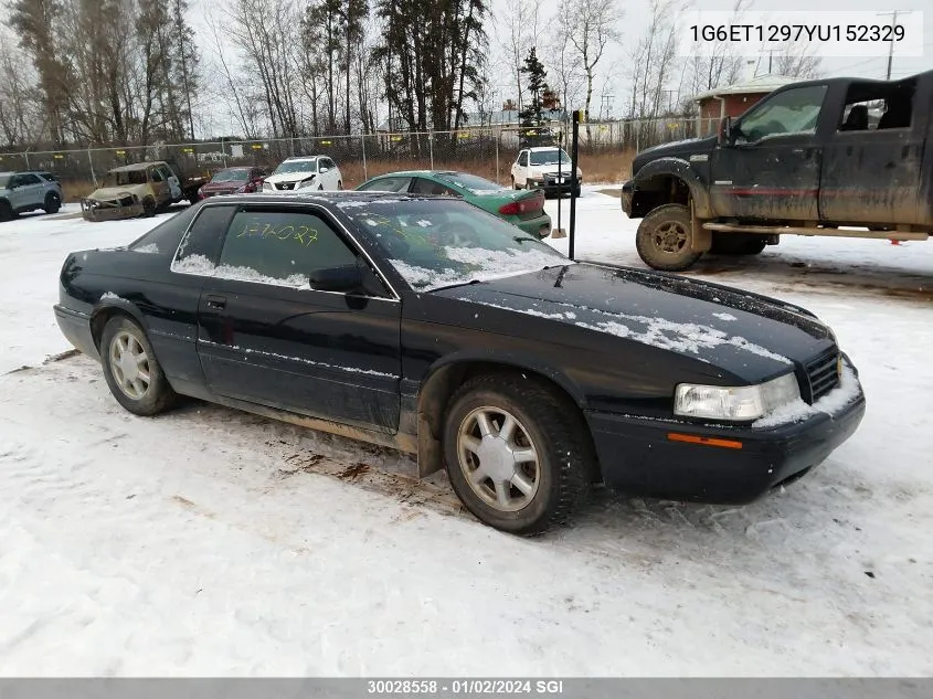 2000 Cadillac Eldorado Touring VIN: 1G6ET1297YU152329 Lot: 30028558