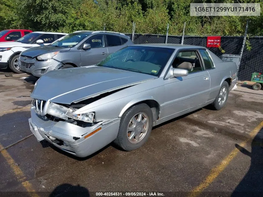 1G6ET1299YU171416 2000 Cadillac Eldorado Etc