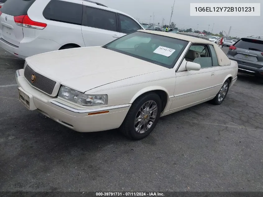 1G6EL12Y72B101231 2002 Cadillac Eldorado Esc